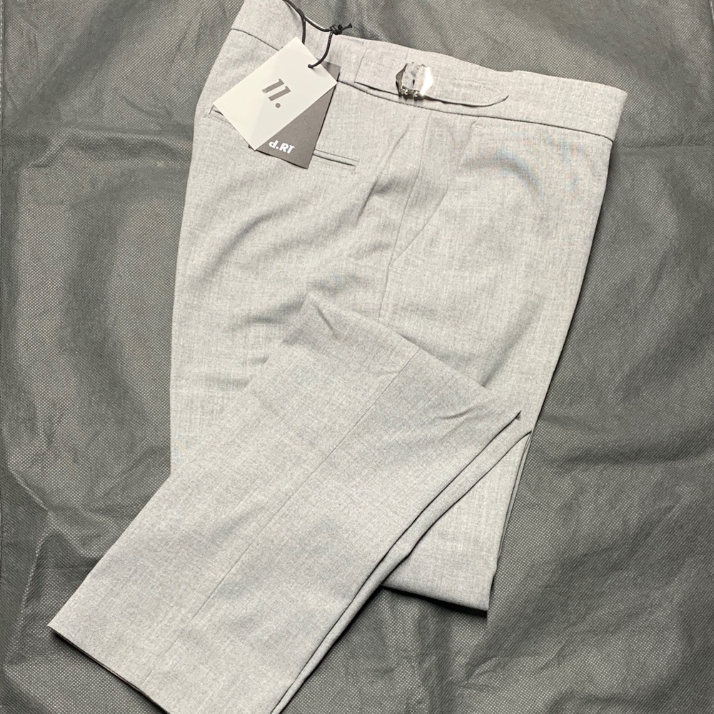 Chic Women's Gray Trousers